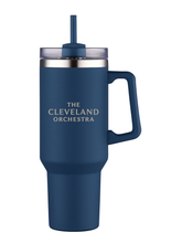 Load image into Gallery viewer, 40 Oz Cleveland Orchestra Mug with Straw