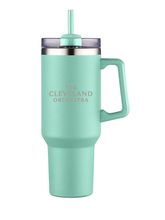 Load image into Gallery viewer, 40 Oz Cleveland Orchestra Mug with Straw