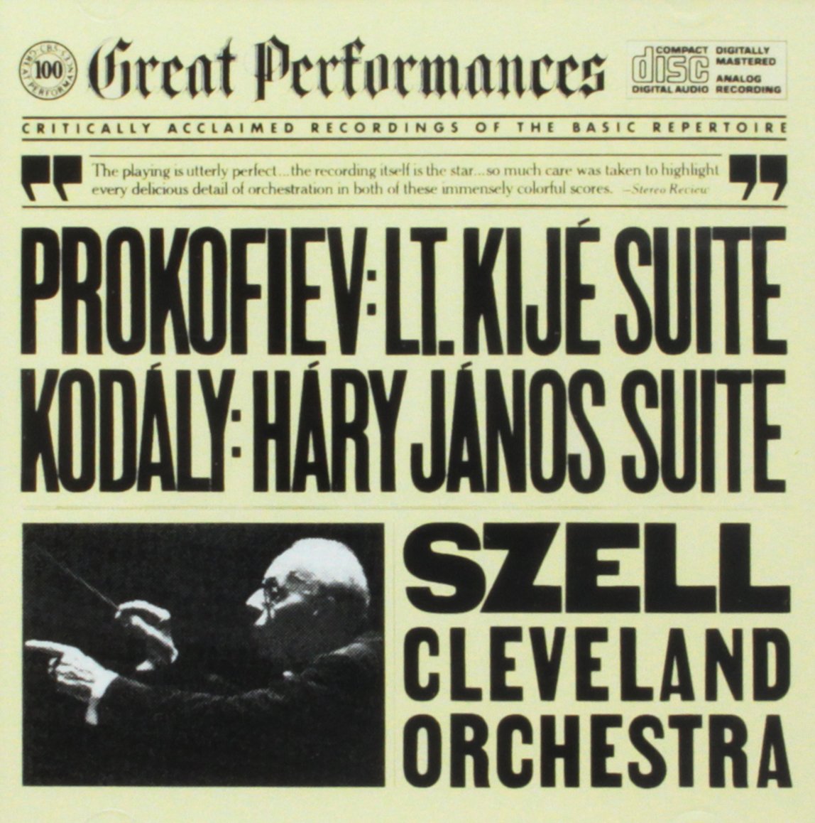 Prokofiev - Lt. Kije Sute CD