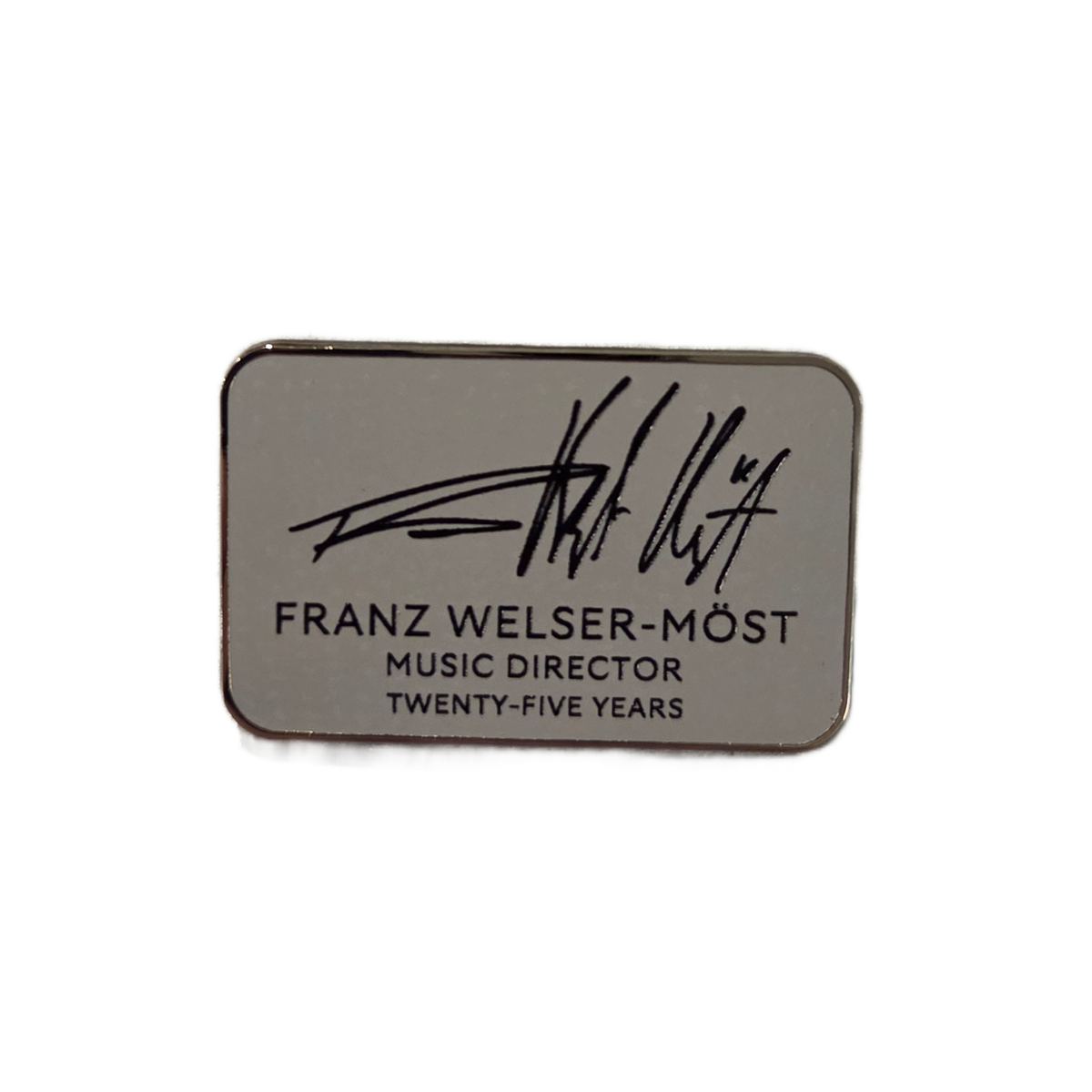 FWM 25 Years Pin