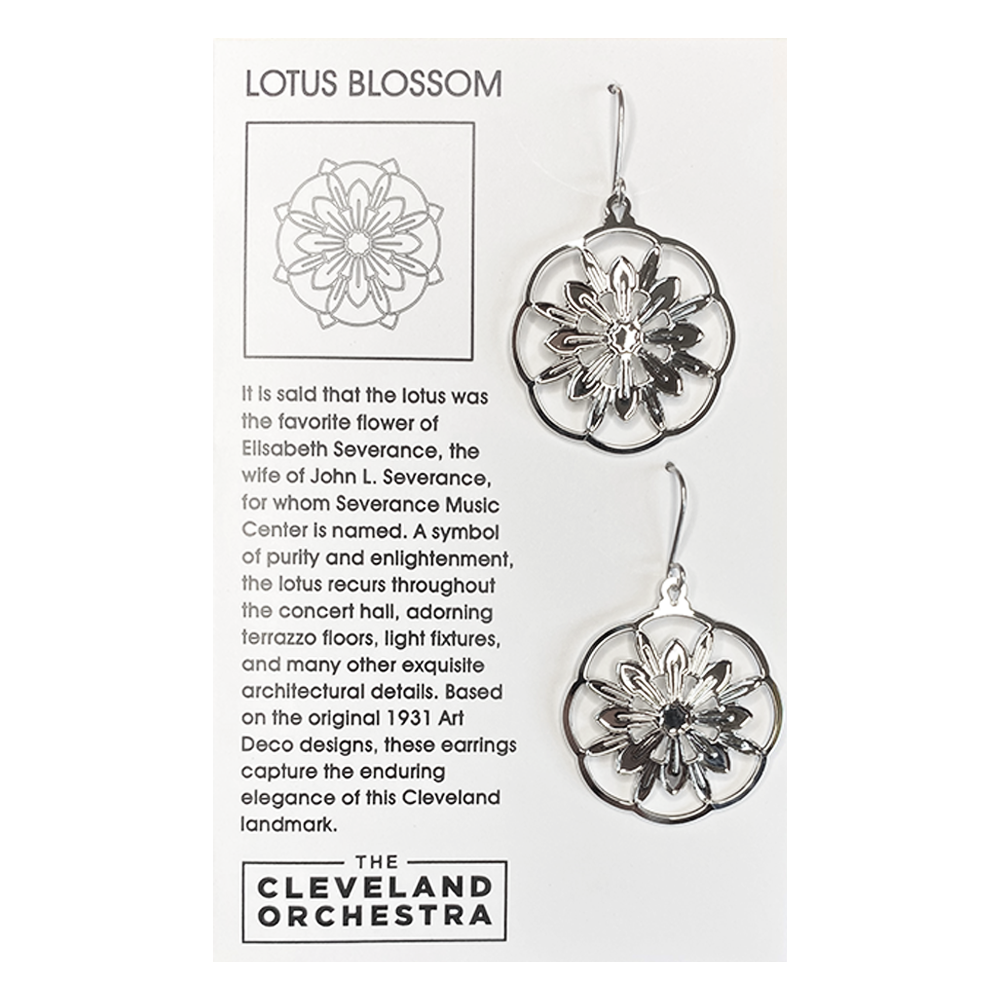 Lotus Blossom Earrings