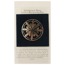 Load image into Gallery viewer, Lotus Blossom Pin - Silvertone