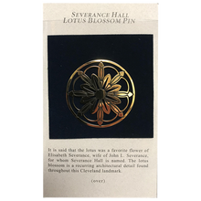 Load image into Gallery viewer, Lotus Blossom Pin - Goldtone
