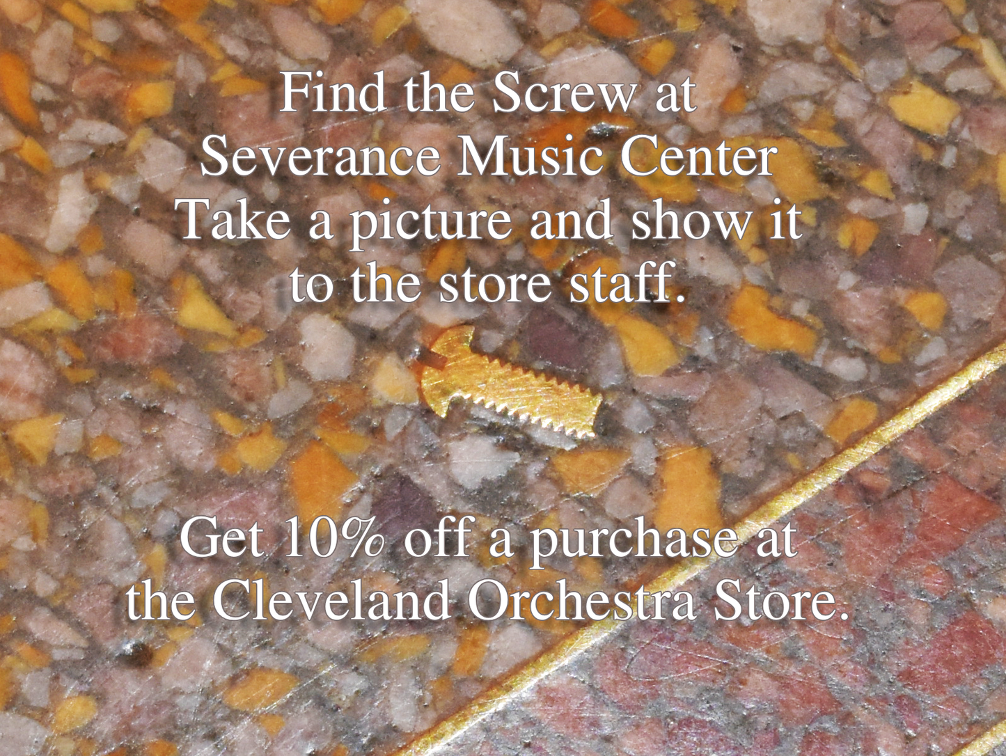 Severance Screw Keychain