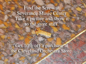 Severance Screw Keychain