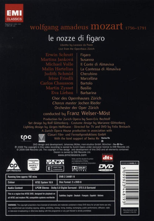 *FWM Mozart Marriage of Figaro