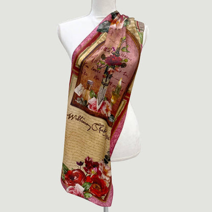 Romeo & Juliet Oblong Silk Scarf