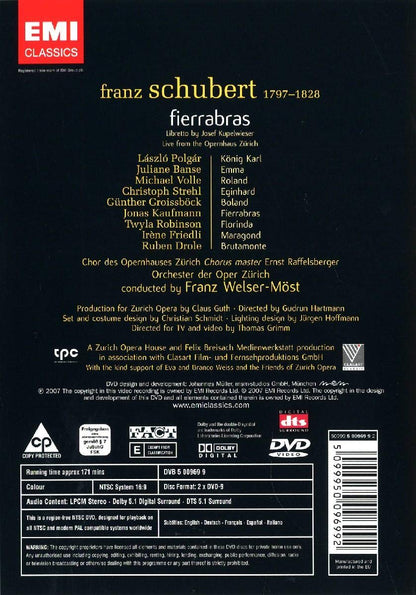 *SCHUBERT FIERRABRAS DVD