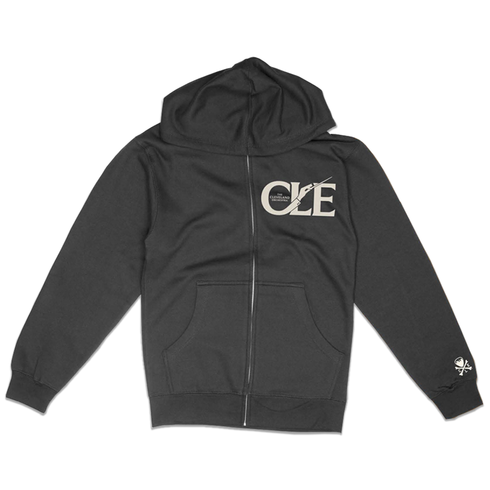 Cleveland Orchestra CLE Zip-Up Sweatshirt 2023 - IN STOCK AND READY TO SHIP