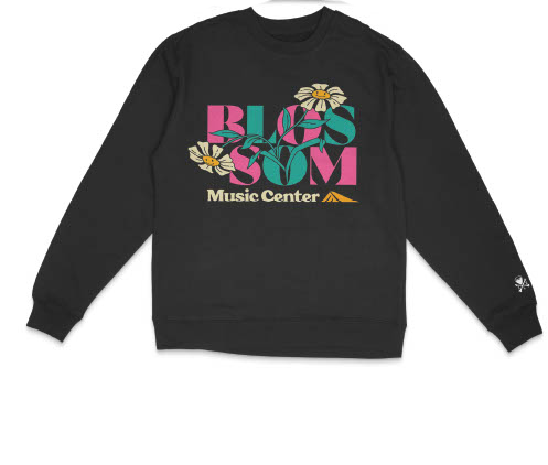 Blossom Flowers Terry Crewneck