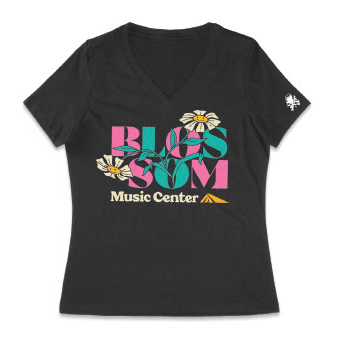 Blossom Flowers V-Neck