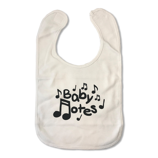 Baby Notes Baby Bib