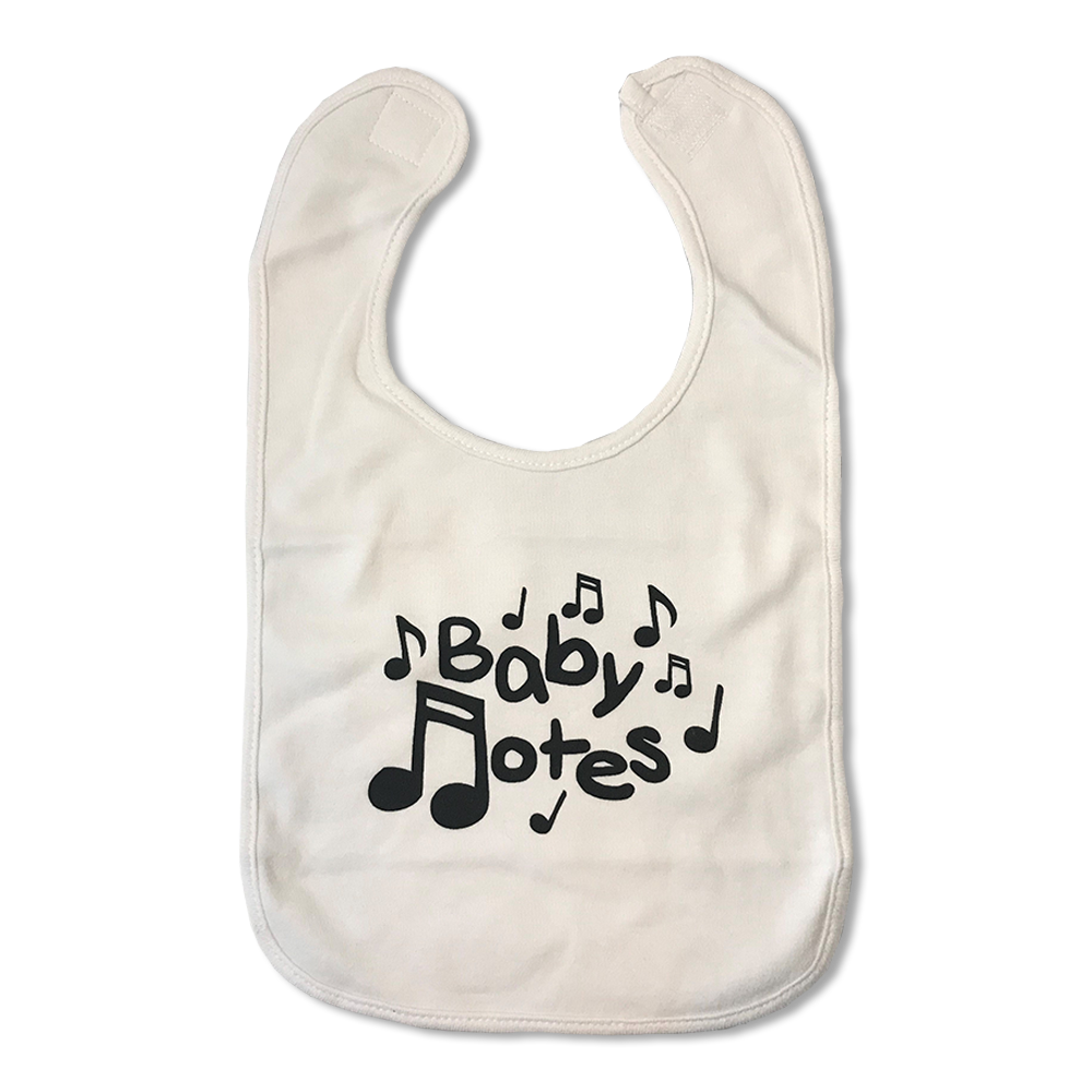 Baby Notes Baby Bib