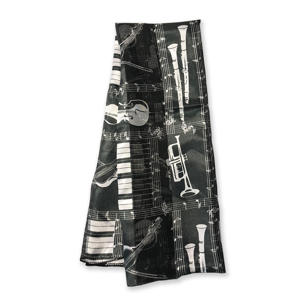 Instrument Scarf - Black