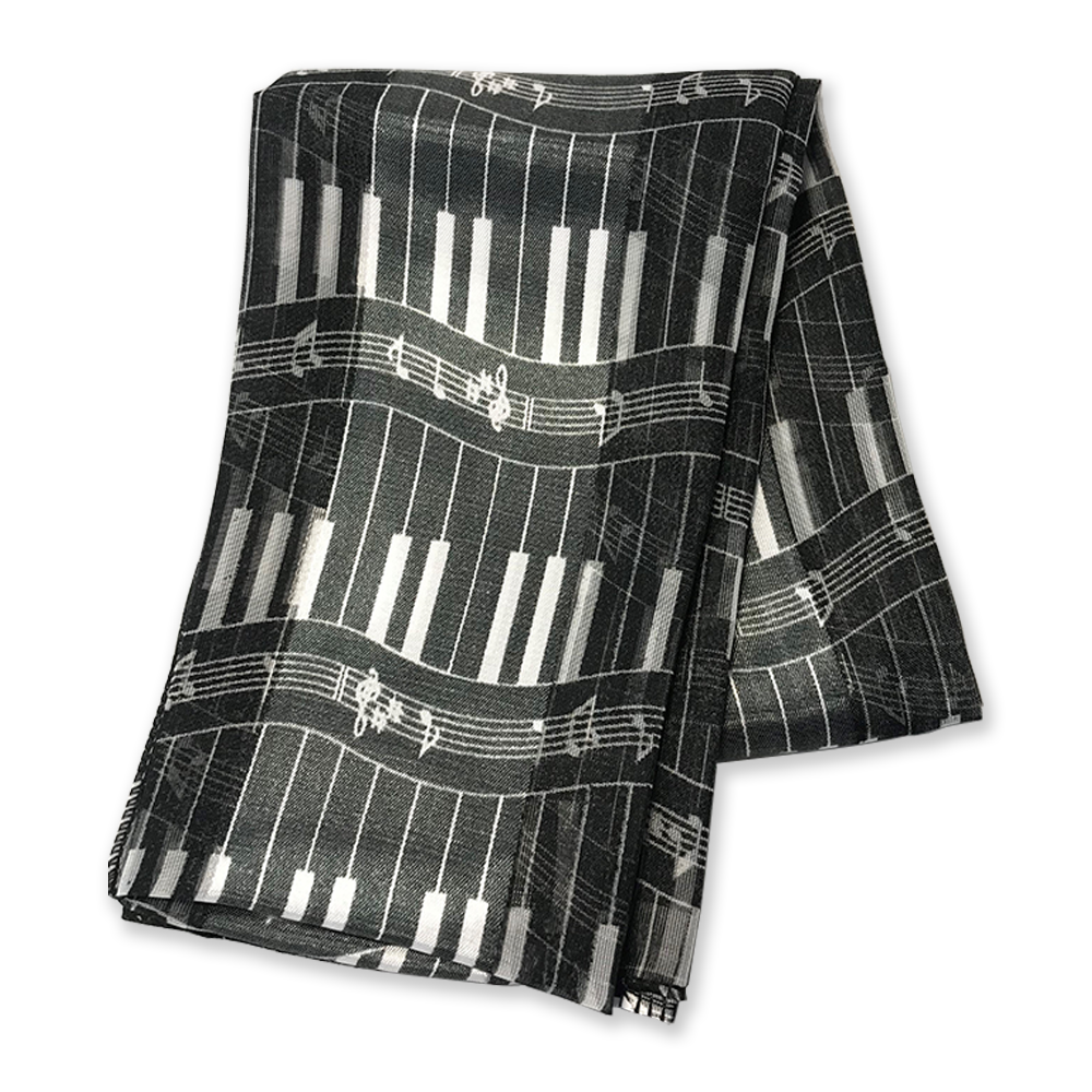 Keyboard Scarf - Black