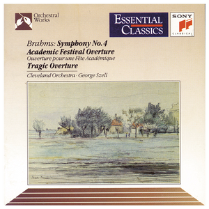 Brahms: Symphony No. 4, Academic Festival Overture, Tragic Overture CD