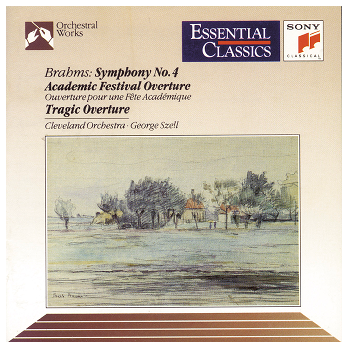 Brahms: Symphony No. 4, Academic Festival Overture, Tragic Overture CD