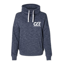 Load image into Gallery viewer, Women&#39;s CLE Cowl Neck Sweatshirt
