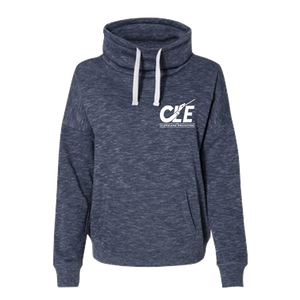 Women's CLE Cowl Neck Sweatshirt