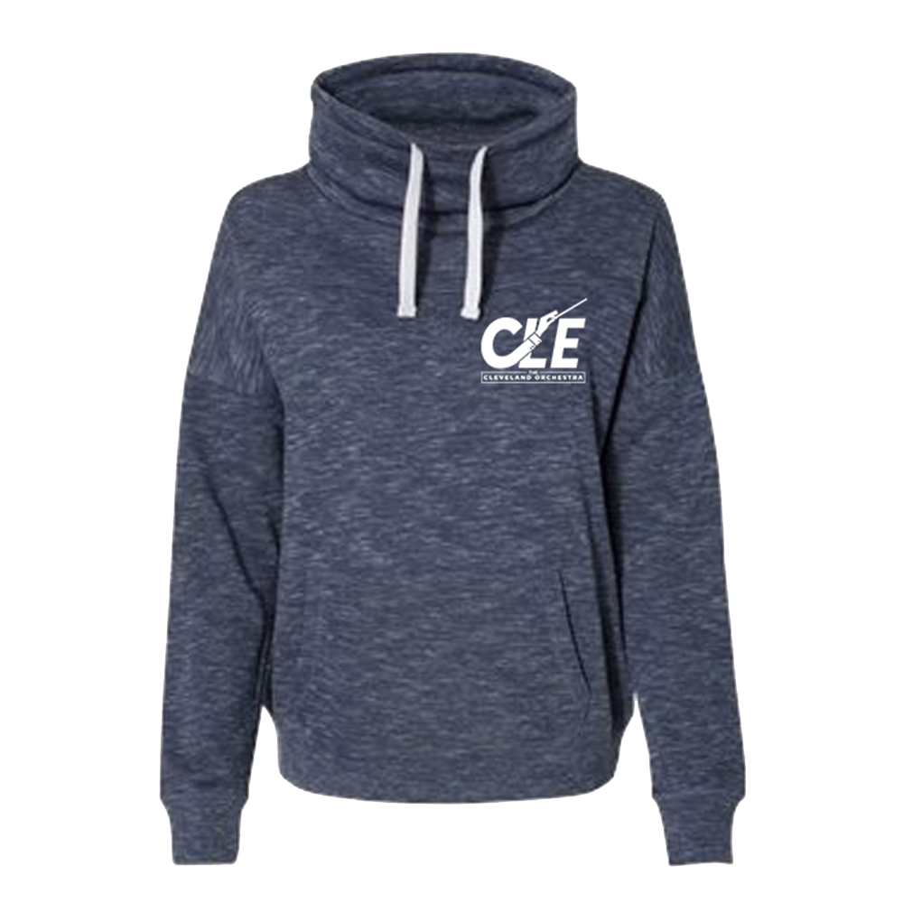 Women's CLE Cowl Neck Sweatshirt