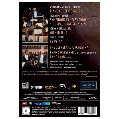The Cleveland Orchestra at Carnegie Hall DVD
