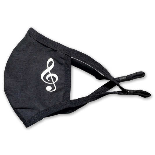 Adjustable Face Mask - Treble Clef