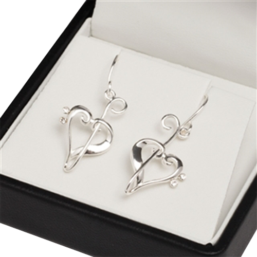 Heart of Clefs Earrings