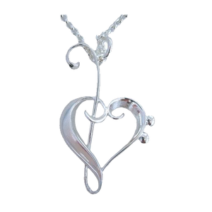 Heart of Clefs Pendant