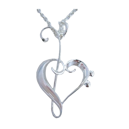 Heart of Clefs Pendant