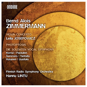 Leila Josefowicz - Zimmermann Violin Concerto CD