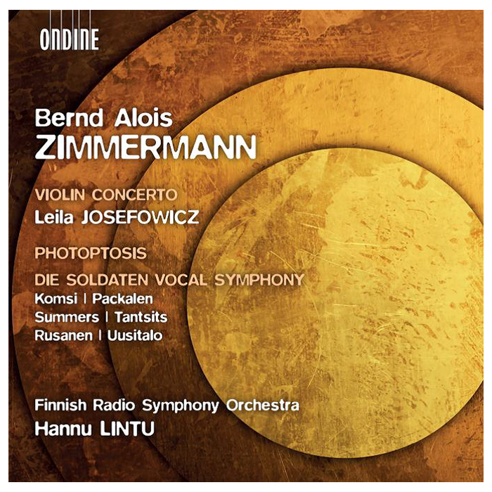 Leila Josefowicz - Zimmermann Violin Concerto CD