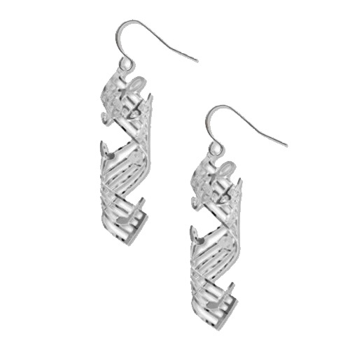 Chopin's Minute Waltz Earrings