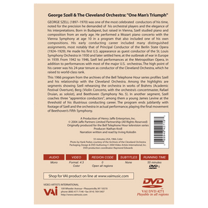 George Szell - "One Man's Triumph" DVD