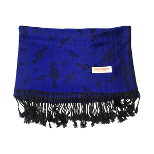 Pashmina Treble Clef Scarf